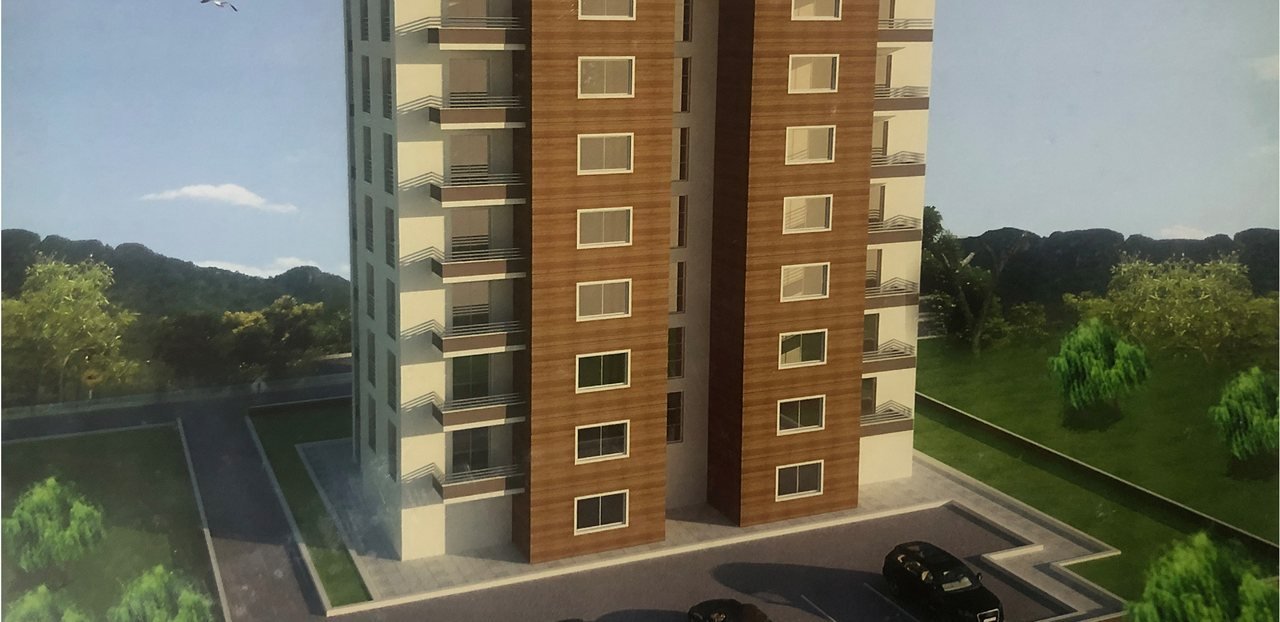 23 Nisan Herta Sitesi — sokaktan blok cephesi