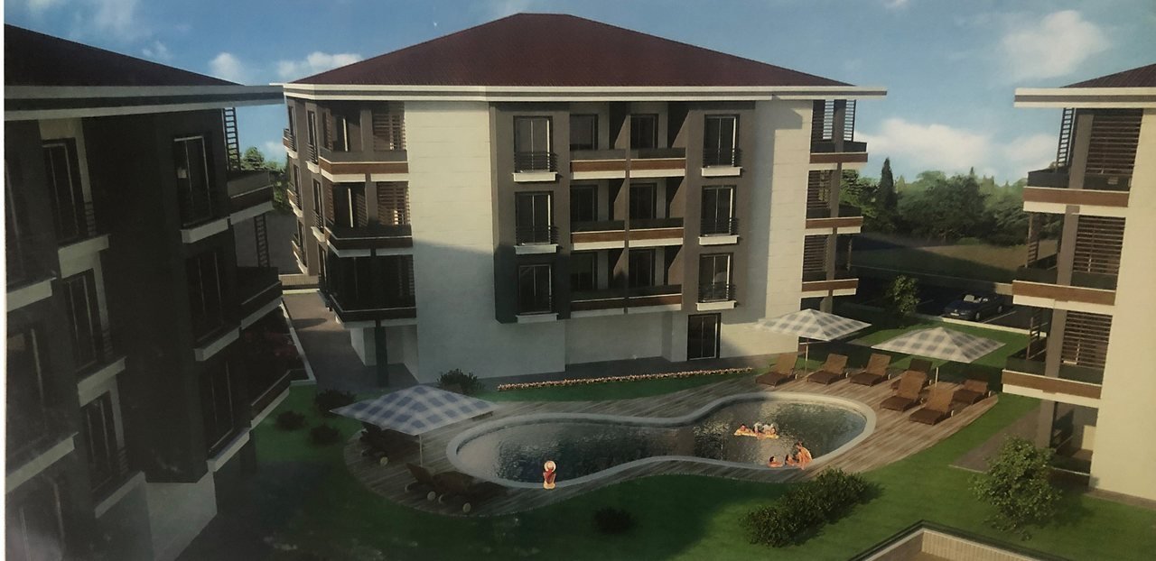 Çalı Herta Evleri — sokaktan blok cephesi